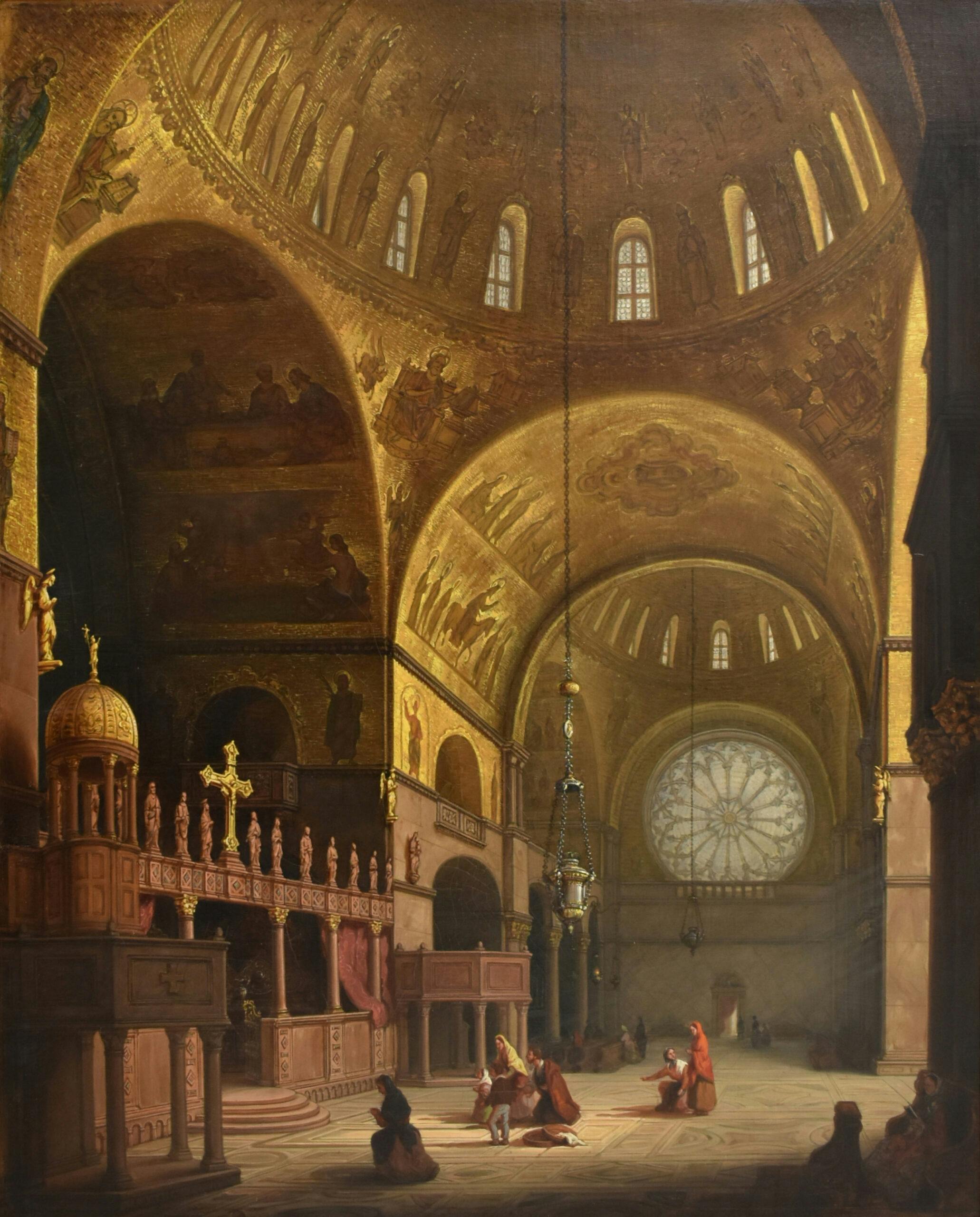 Interno della Chiesa di San Marco a Venezia